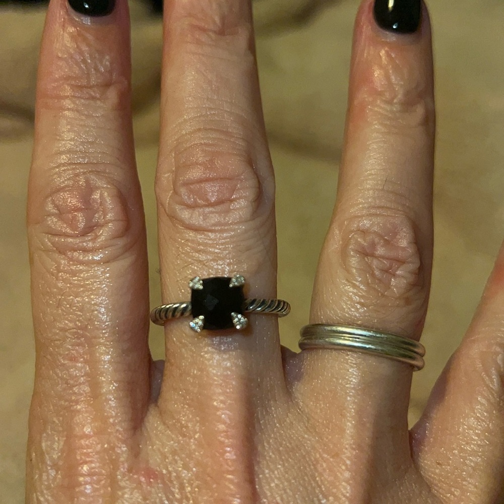 David Yurman Black Ring